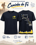 Camiseta masculina caminho da fé